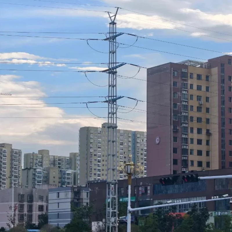 Tháp thép góc đường dây truyền tải 110kV