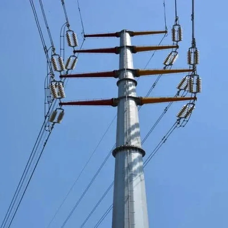 Cột phân phối thép hình ống 33kV