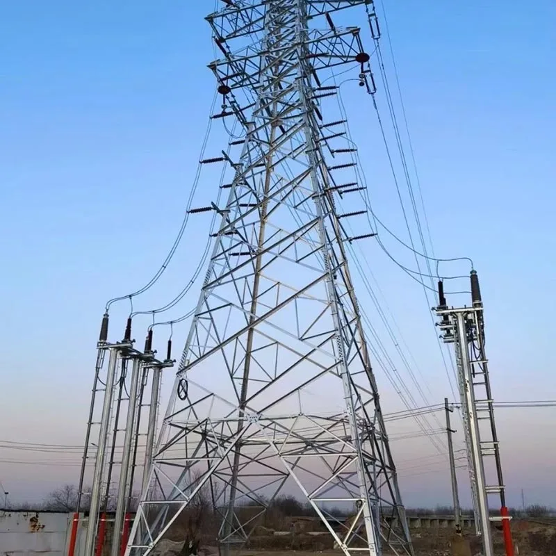 Galvanized Angle Steel Telecom Tower
