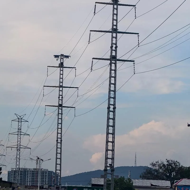 Tháp đầu cuối cáp thép đơn cực